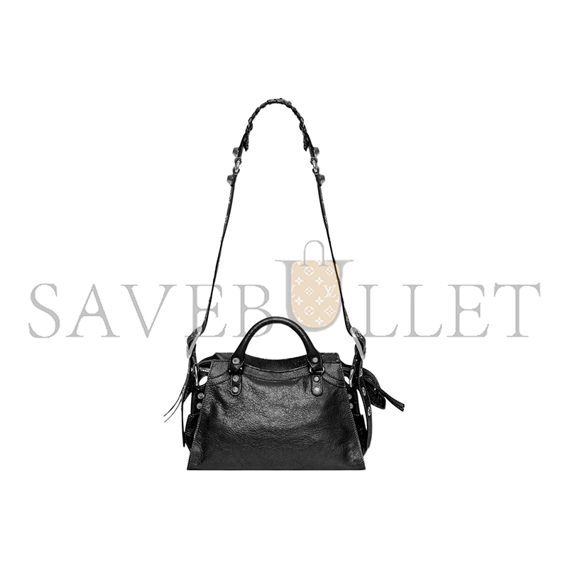 Ba1en*iaga small neo cagole city in black 700940210b01000 (25.9*17.8*11.4cm)