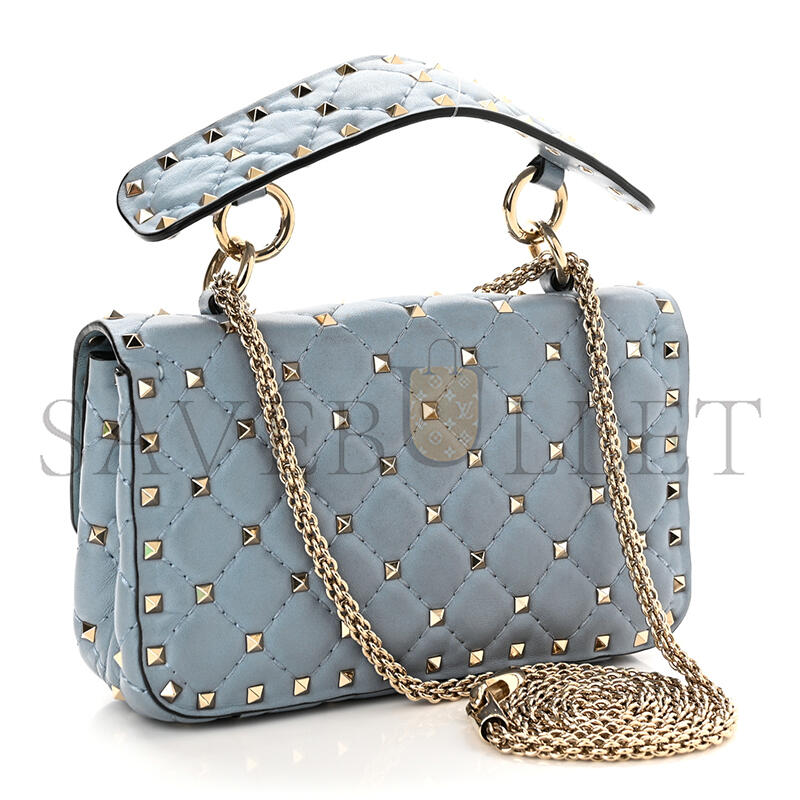 Va1e*ntin0 small nappa rockstud spike bag 5w2b0123napi17 (20*11.5*5cm)