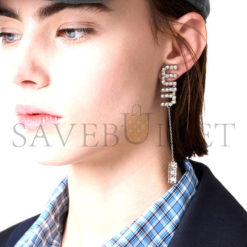 M1v M1v pendant earrings with crystals 5jo661