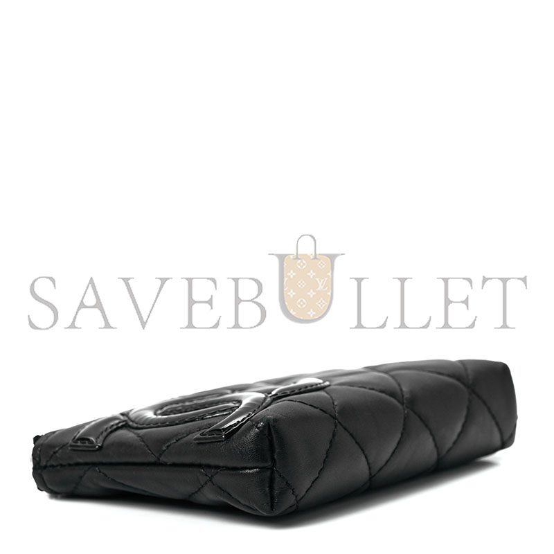 Ch*el cambon key pouch black 1259291 (13*8*3cm)