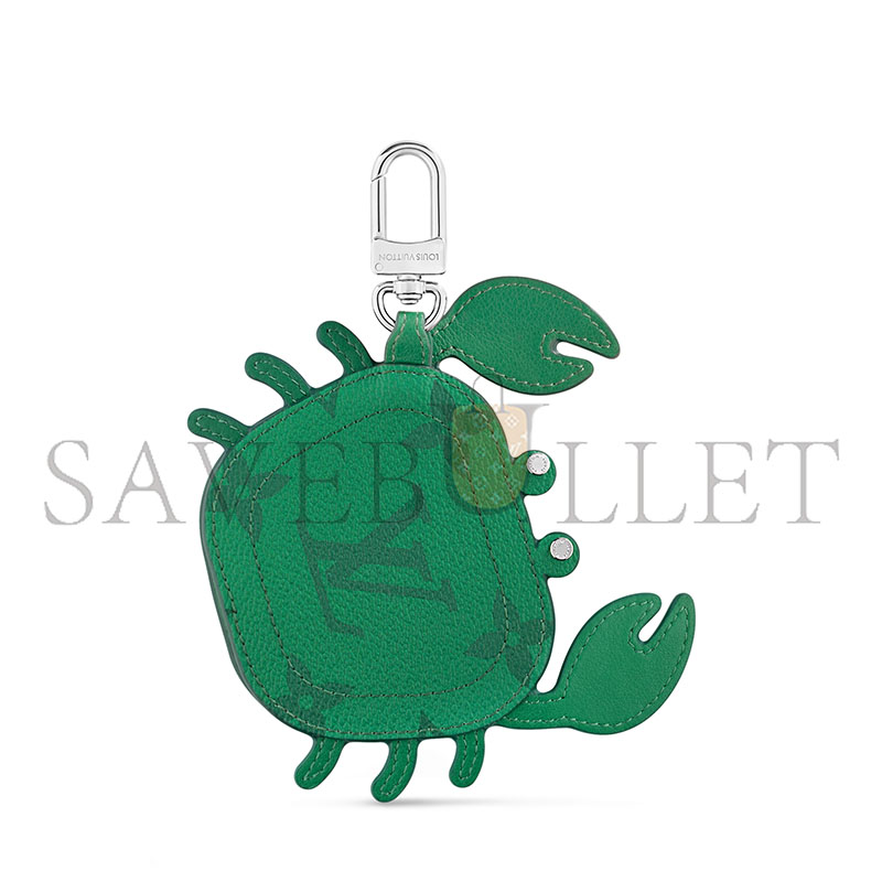 l0*is V*t0n lv crab bag charm m01931