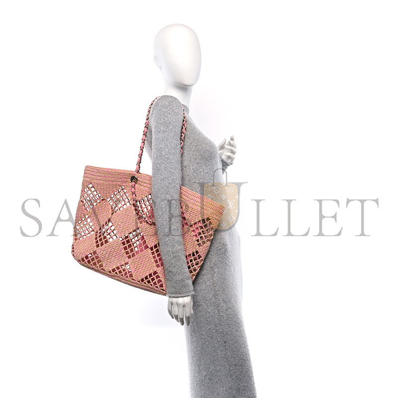 Ch**el coco beach bag as4576 (51*34.5*14.5cm)