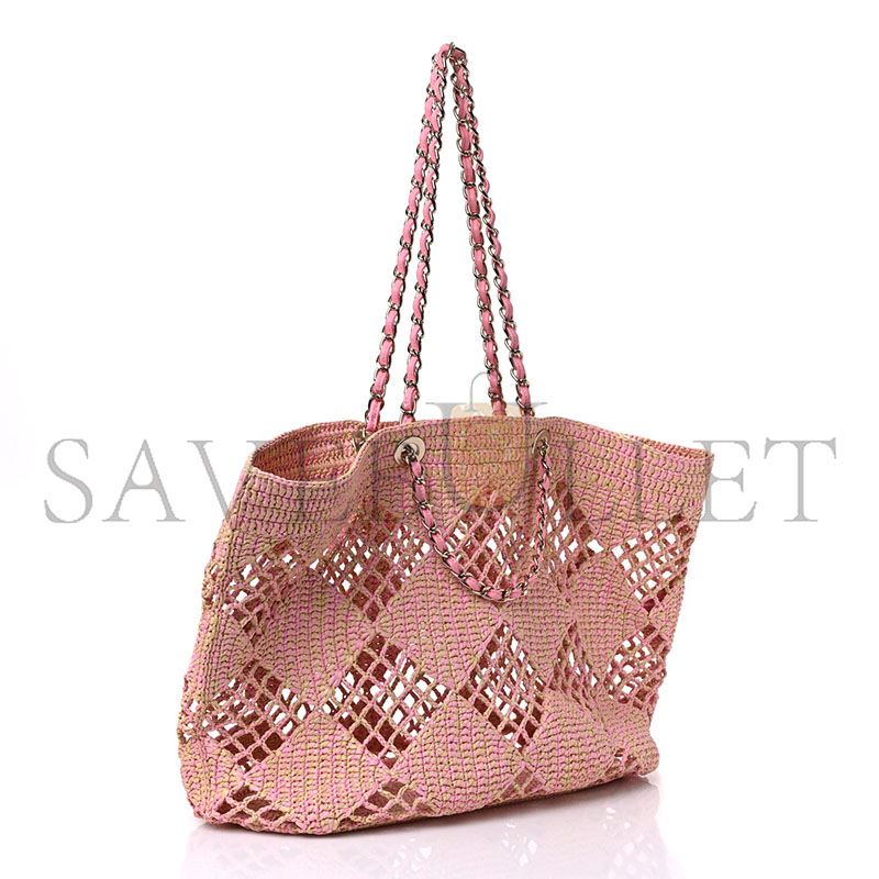 Ch**el coco beach bag as4576 (51*34.5*14.5cm)