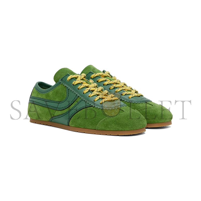 dr1e3 van N0t*n green suede sneakers 241-1159