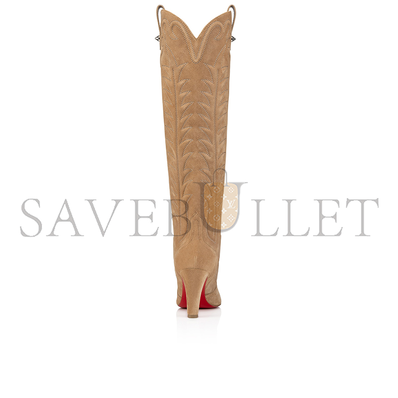 Chr1st1an louboutin santia botta85 mm boots veau velours lionne women 3240899f486