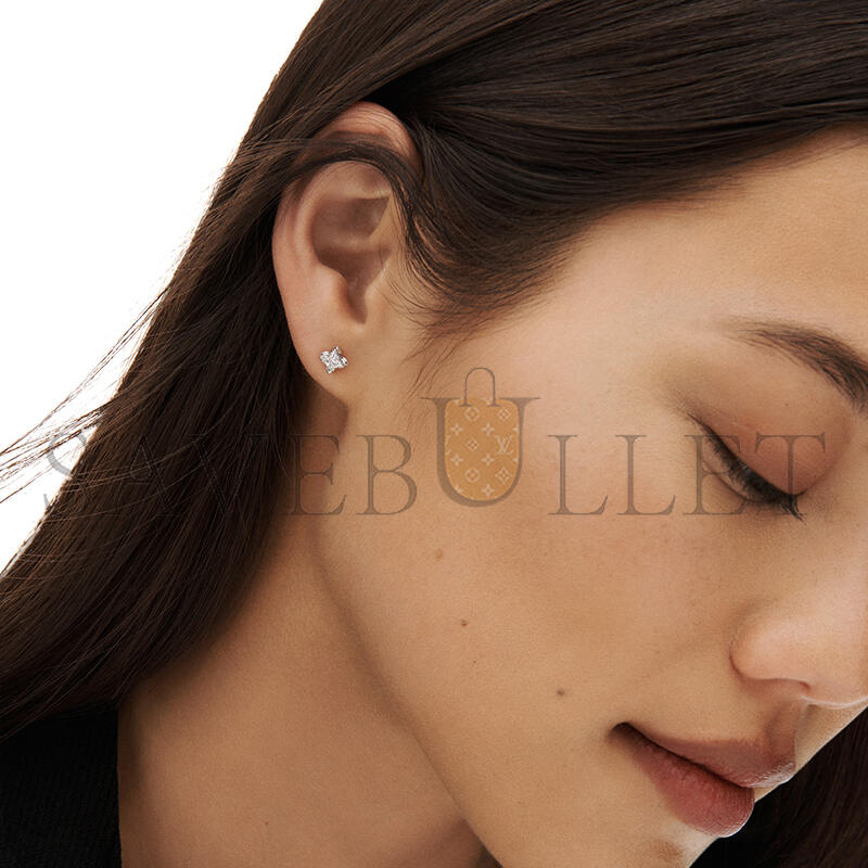 l0vis vvtt0n lv D1am0nds stud, lv monogram star cut - per unit q06418