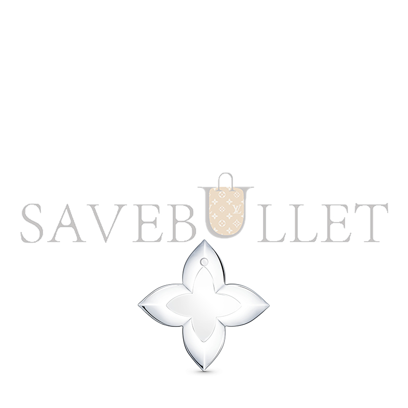 l0vis vvtt0n lv D1am0nds stud, lv monogram star cut - per unit q06418