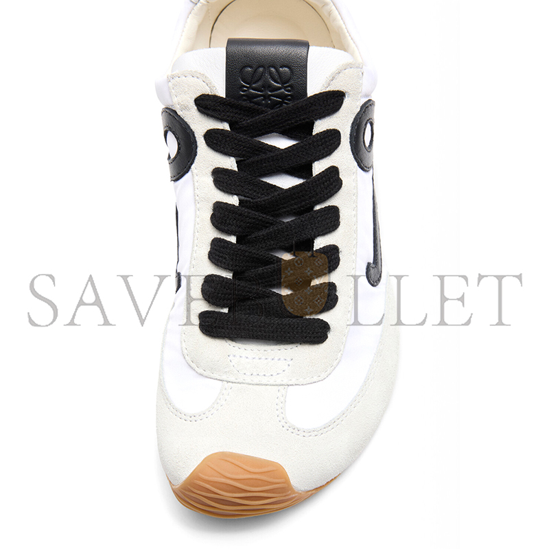 L0ew* ballet runner 2.0 in nylon and calfskin llbr282x01