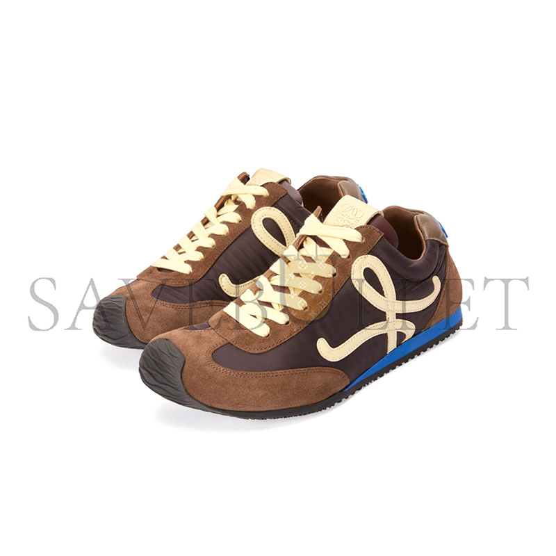 L0ew* ballet runner 2.0 in nylon and calfskin mbr2282x01