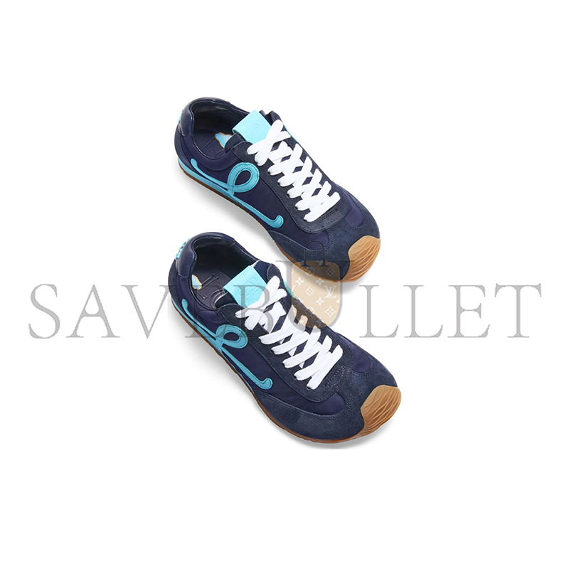 L0ew* ballet runner 2.0 in nylon and calfskin lbr2282x01
