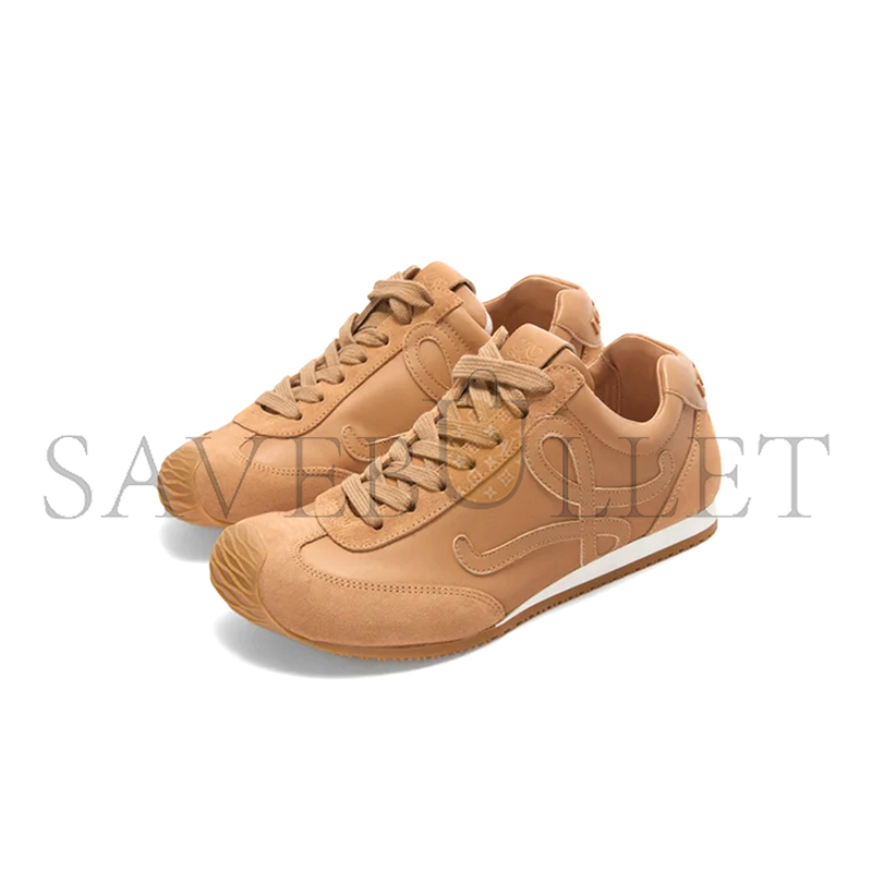 L0ew* ballet runner 2.0 in nylon and calfskin lbr2282x02