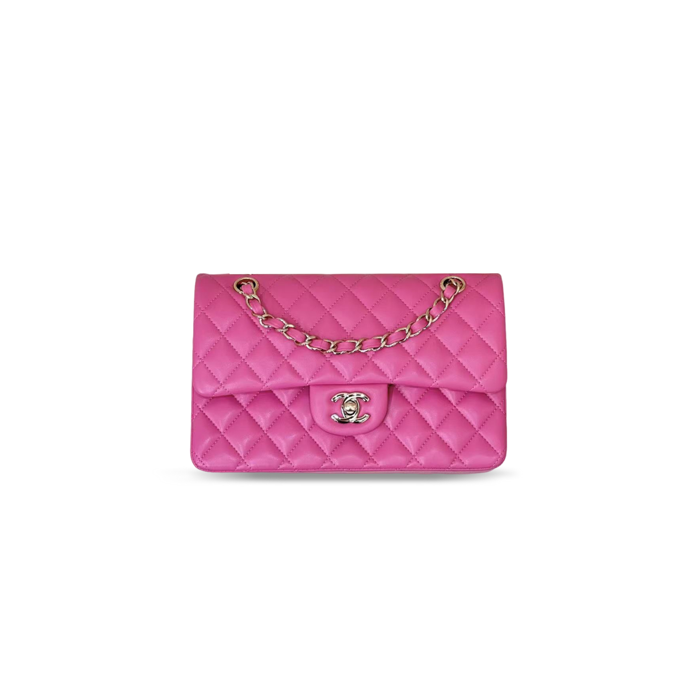 Ch**el classic flap tilted crossbody bag (23*14.5*6cm)