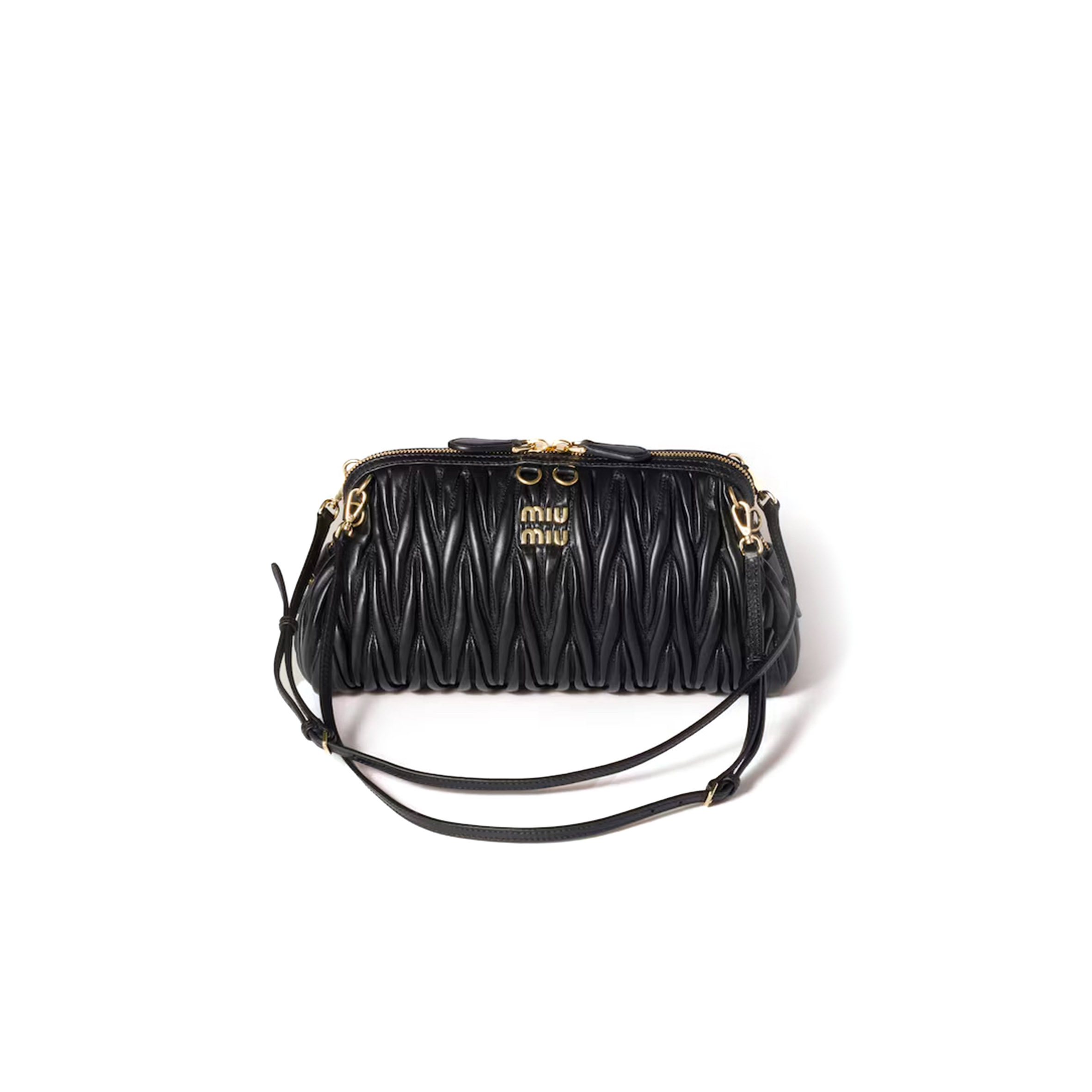 M1v M1v caprice matelassÉ nappa leather clutch 58f130 (28*14.5*10cm)