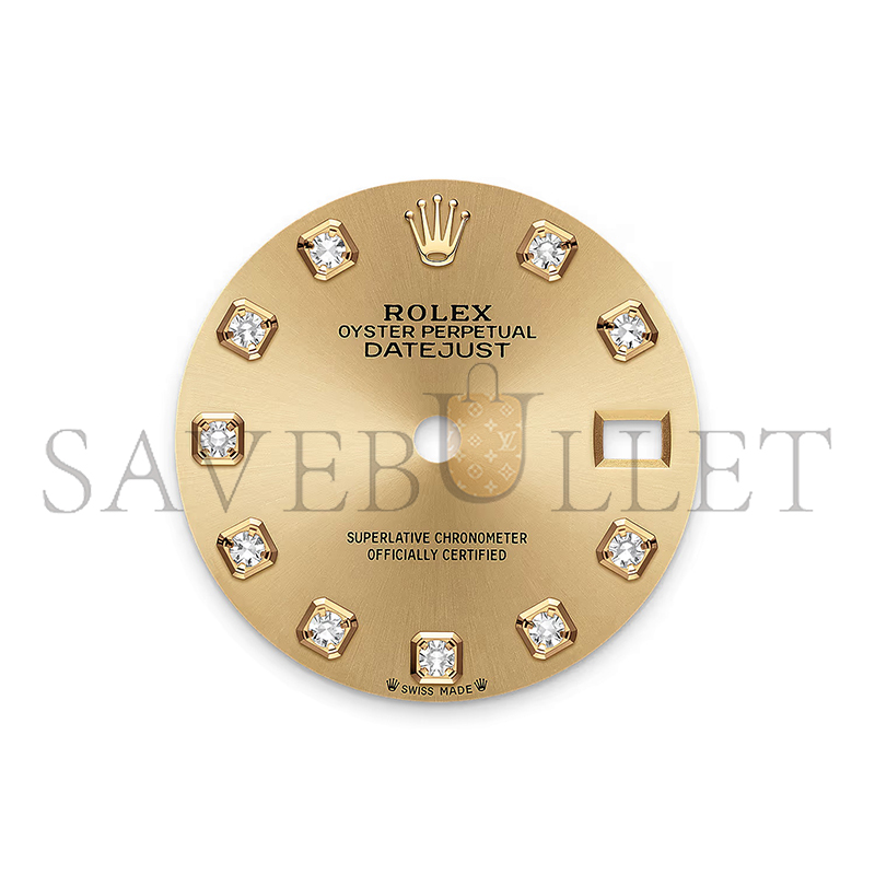 R01ex lady-datejust oyster, 28 mm, yellow gold m279178-0017