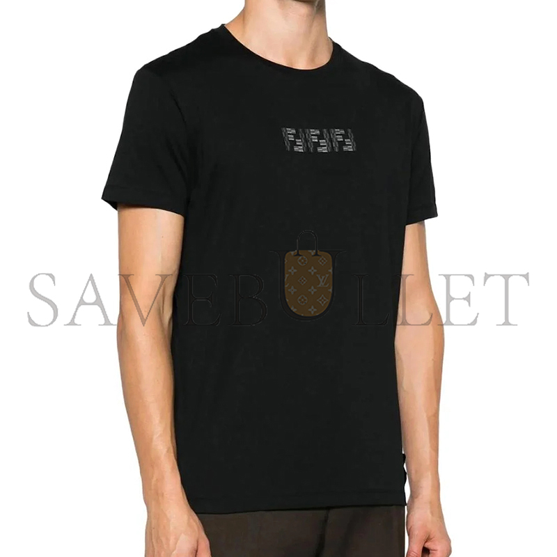 F**di ff labyrinth crew neck t-shirt