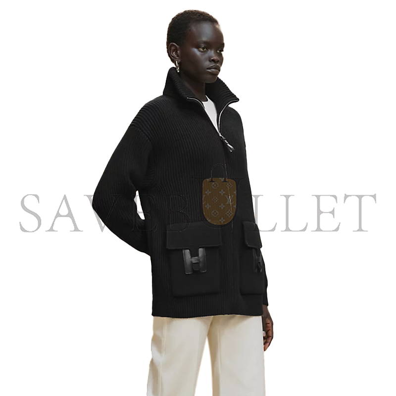 H**me5 wool knit jacket h5h2228d30234