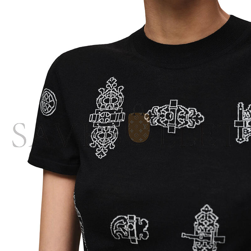 H**me5 ferronnerie short-sleeve sweater h6e2685dc0238