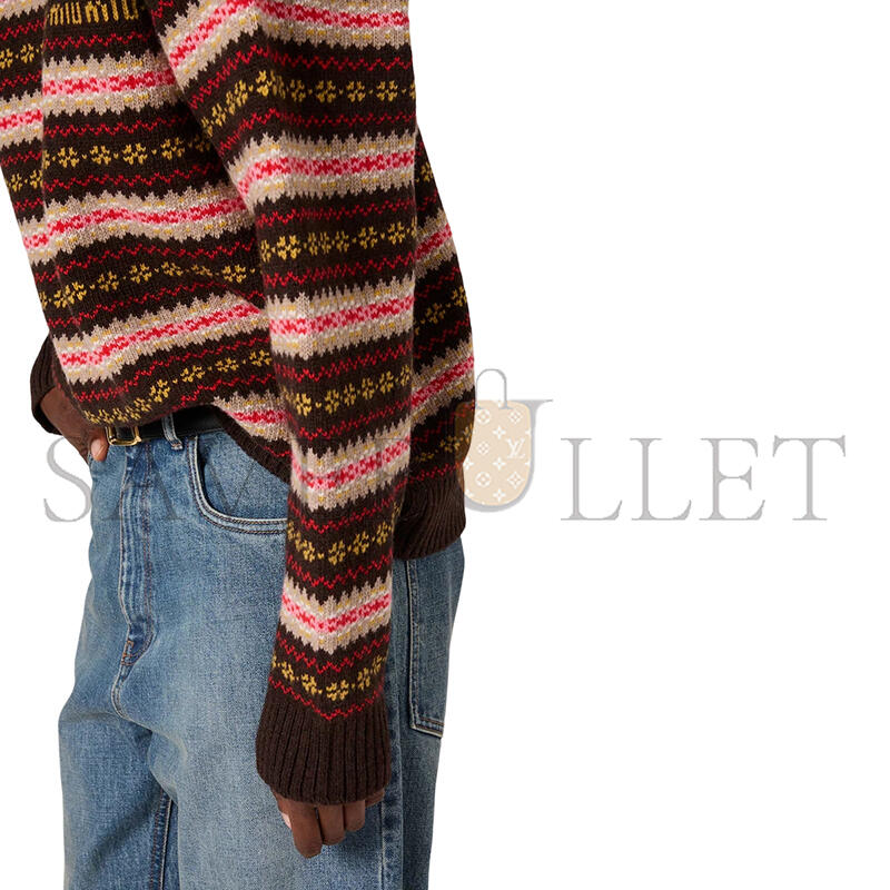 M1v M1v wool crew-neck sweater mml01r