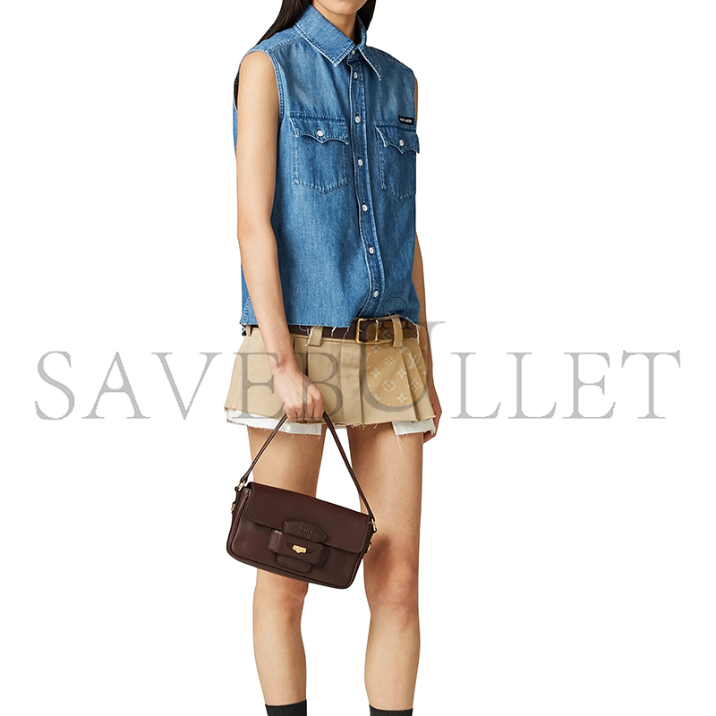 M1v M1v sleeveless chambray shirt gwc124
