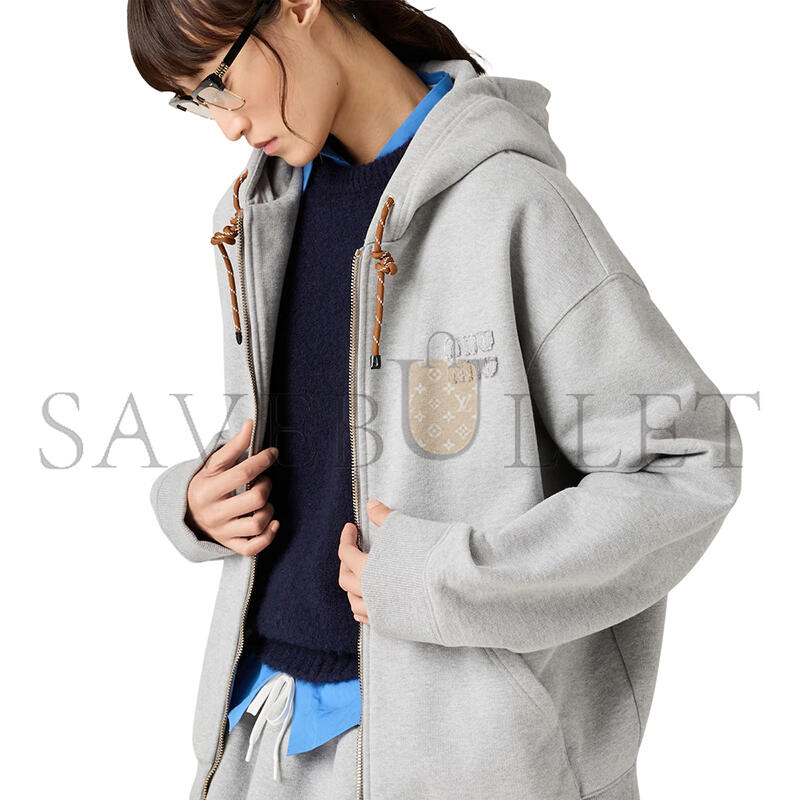 M1v M1v cotton fleece sweatshirt mjl023
