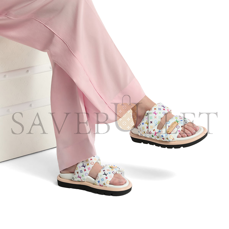 l0vis Vvtt0n murakam lv x tm pool pillow comfort mule 1ajnf3