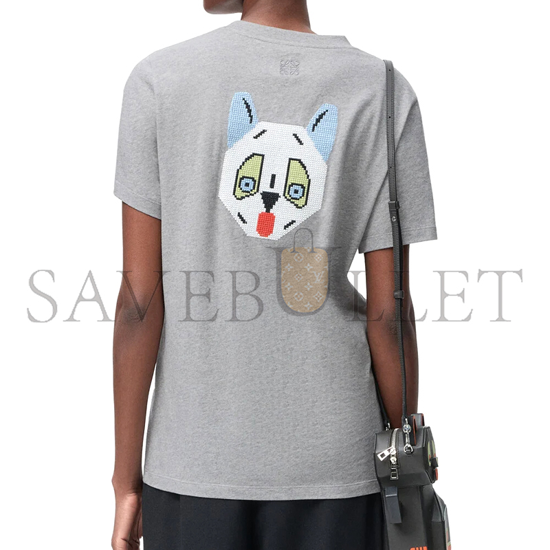 L0ew* regular fit t-shirt in cotton s359aj2x02