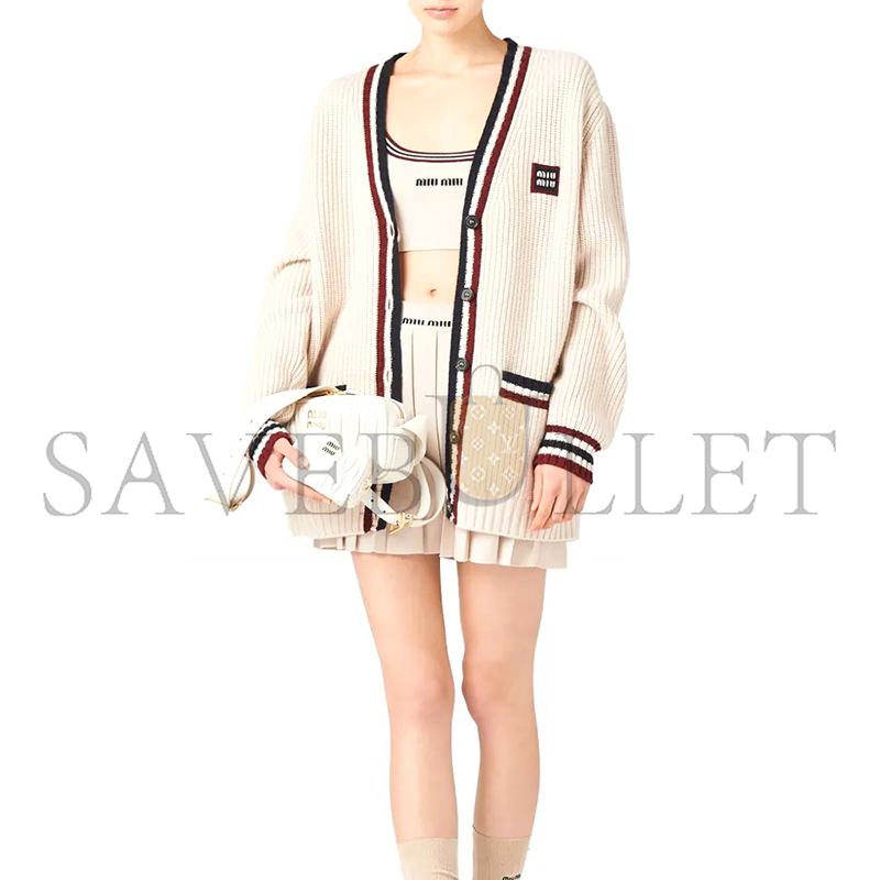 M1v M1v cashmere knitted cardigan mmf840