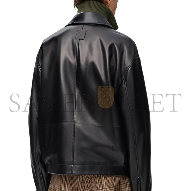 L0ew* belted jacket in nappa lambskin h526y34l93