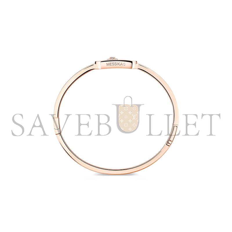 Mes1kaa so move bangle pink gold d1am0nd bracelet 13757-pg