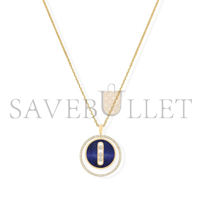 Mes1kaa lucky move necklace yellow gold 10839