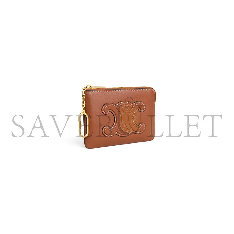 Ce1i*e coin purse in smooth calfskin 10c663dr8.04lu (13*9*1cm)