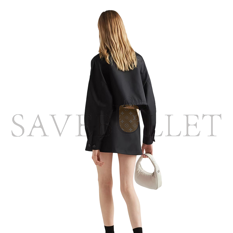 Pra*a re-nylon cropped blouson jacket 292101