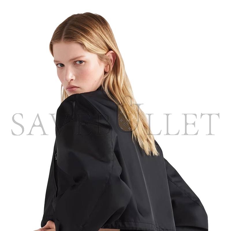Pra*a re-nylon cropped blouson jacket 292101