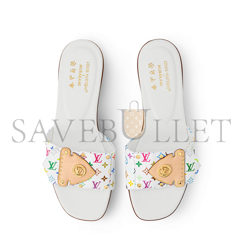 l0vis Vvtt0n murakami lv x tm lv frame flat mule 1ajjyl