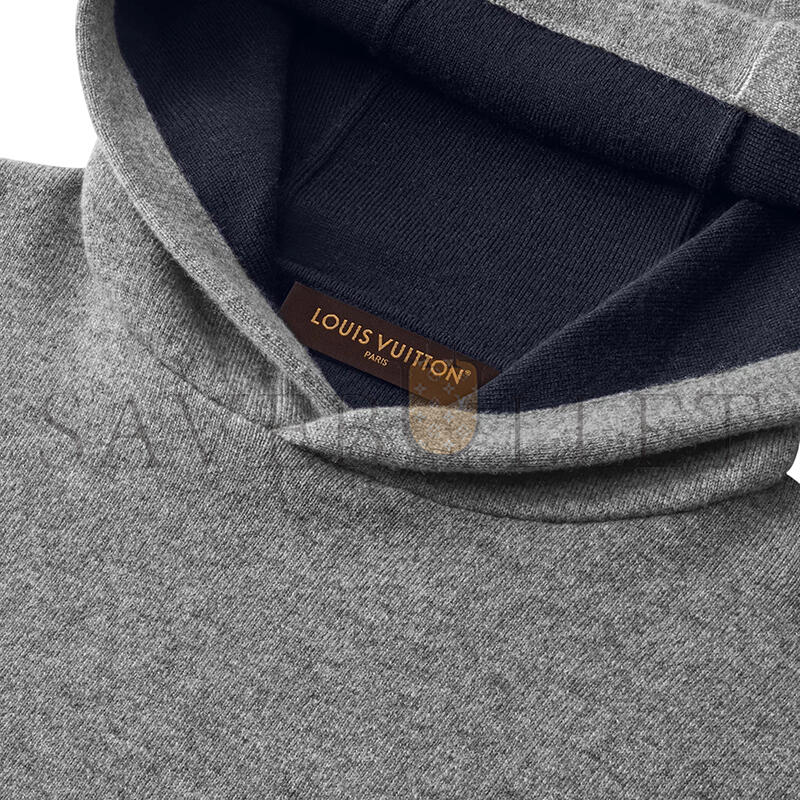l0vis vvtt0n signature double Fa*e cashmere hoodie 1ajsny