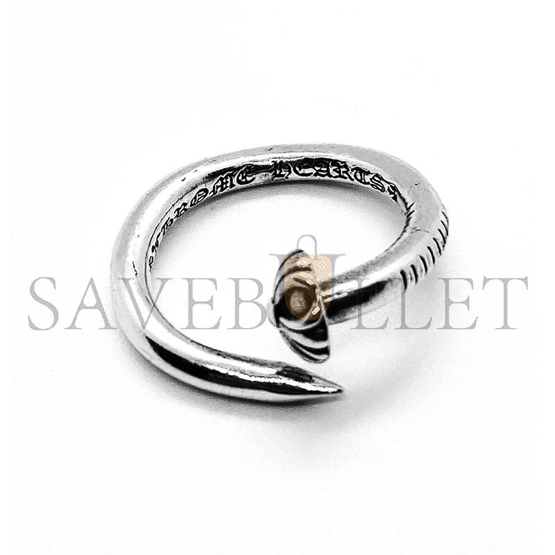 Ch*0me He**ts nail ring