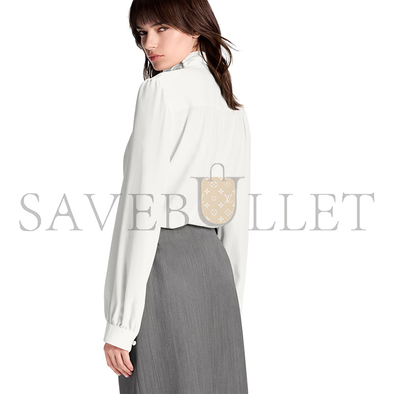 l0vis Vvtt0n double-breasted wrap top 1ajfkz