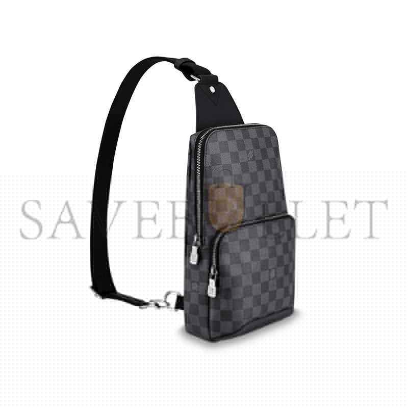 l0vis Vvtt0n master damier graphite avenue sling bum bag m41719 (31*20*10cm)