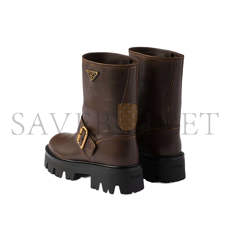 Pra*a LEATHER BOOTIES 1U187O