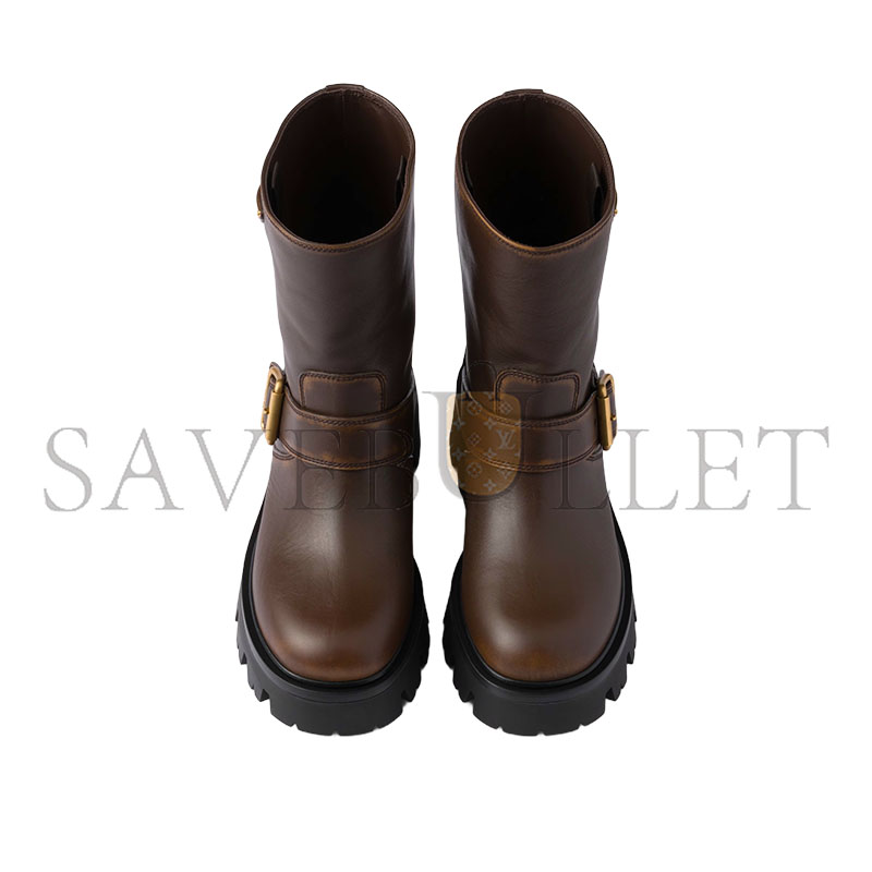 Pra*a LEATHER BOOTIES 1U187O