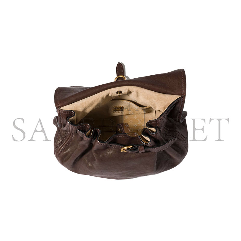M1v M1v RENDEZ-VOUS NAPPA LEATHER HANDBAG 5BC221 (26*19*8cm)