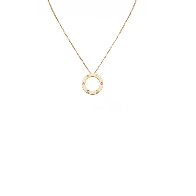ca*t*er  love necklace, 3 Di*m*nds b7014500