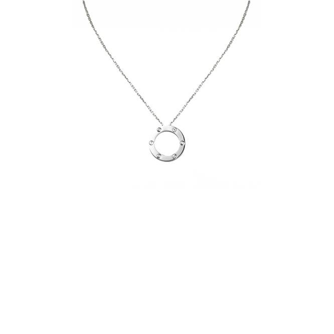 ca*t*er  love necklace, 3 Di*m*nds b7014600