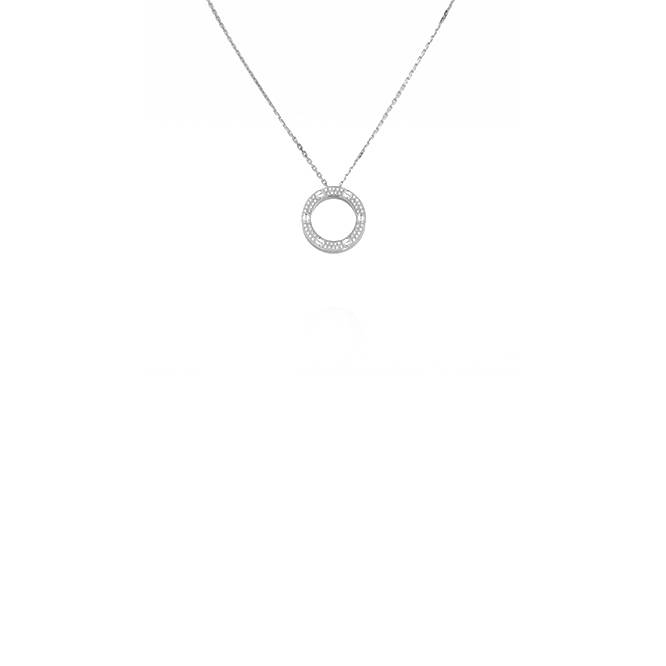ca*t*er  love necklace, Di*m*nd-paved b7058000