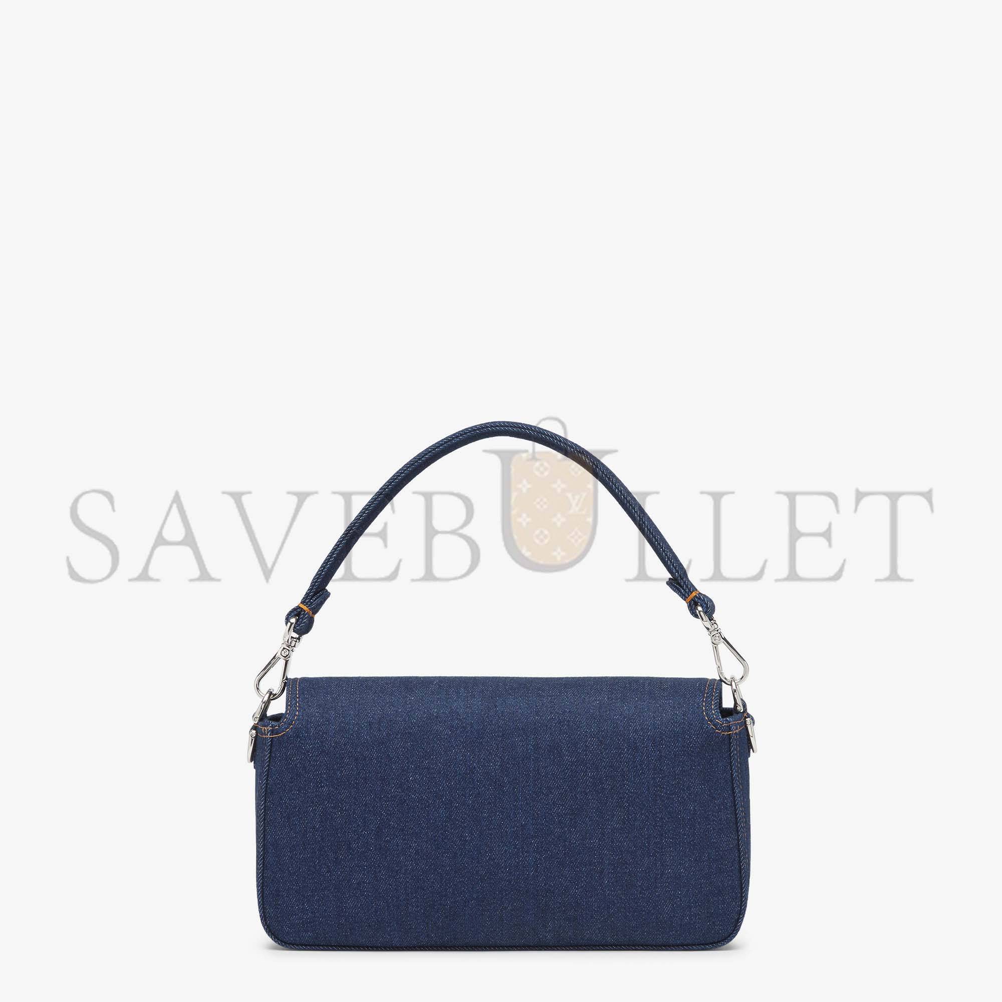 f**di baguette - re-edition bag in blue De*1m 8br600al9wf0kr1 (27*15*6cm)