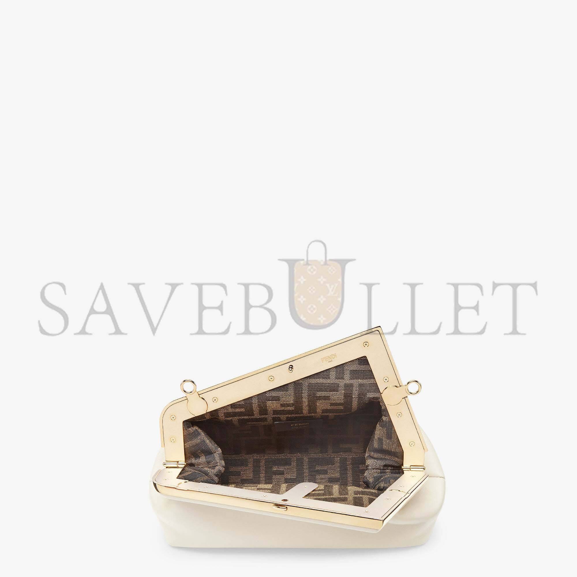 F**di first small - camellia leather bag 8bp129abvef0vwm (26*18*9.5cm)