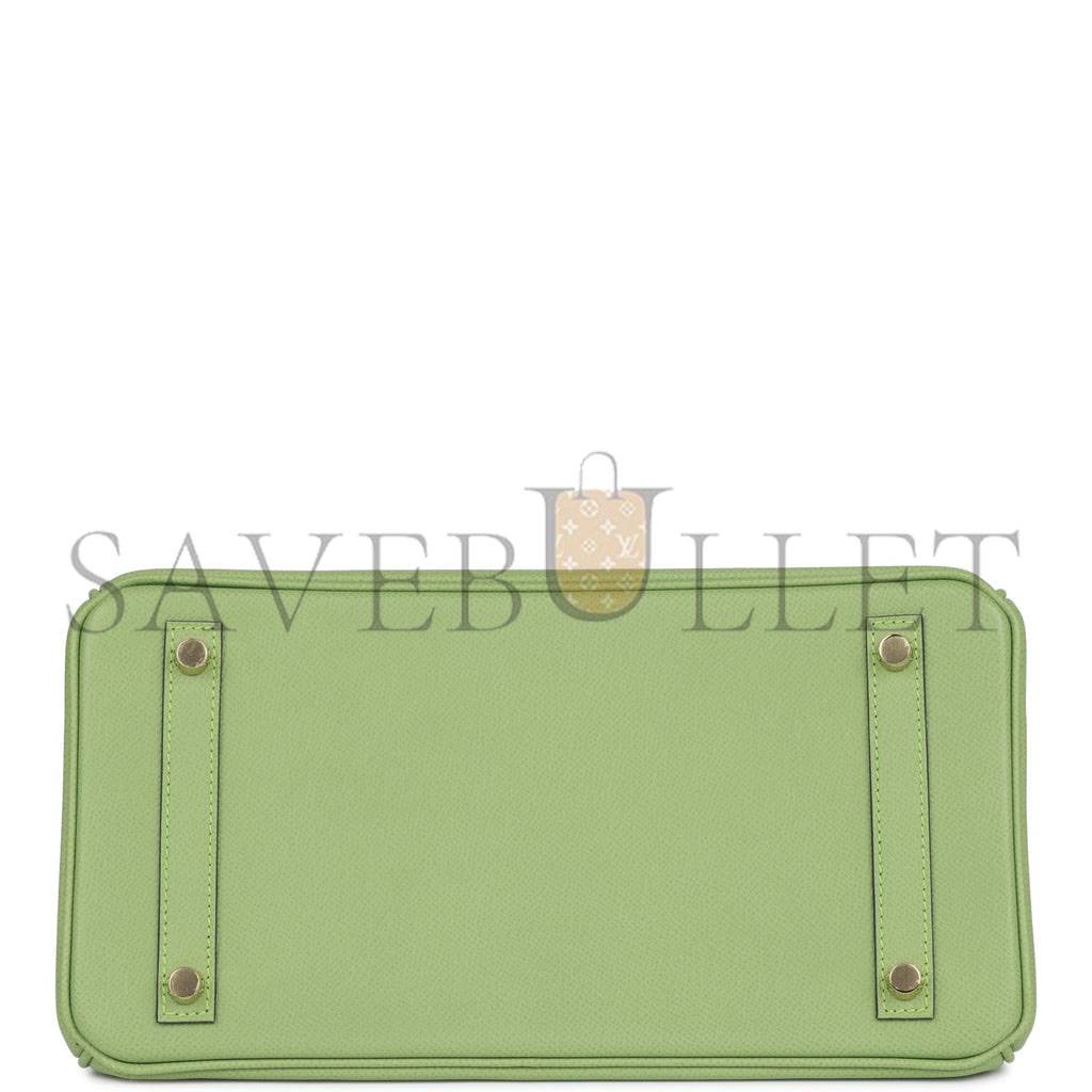 H**mes birkin 30 vert criquet epsom gold hardware (30cm)