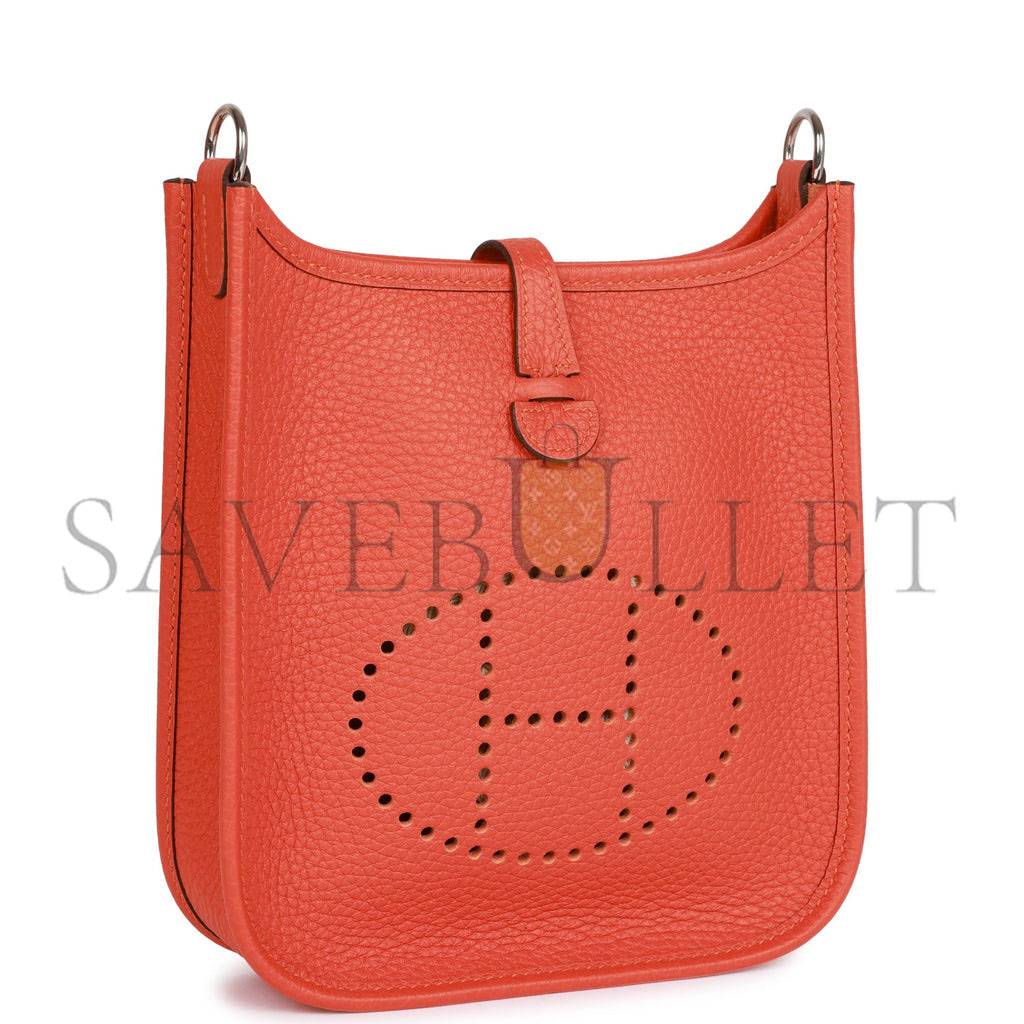 H**mes evelyne tpm feu clemence palladium hardware (17cm)