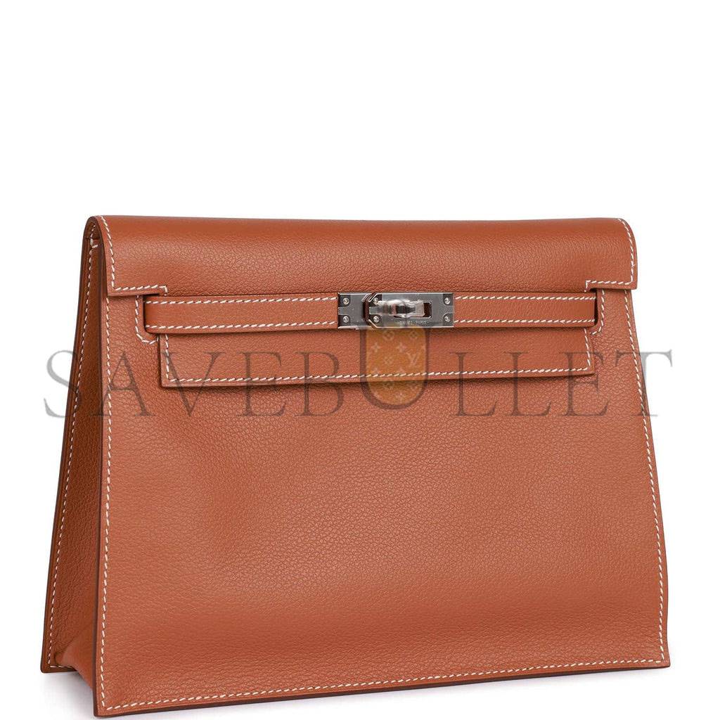 H**mes kelly danse gold evercolor palladium hardware (22*16*7cm)