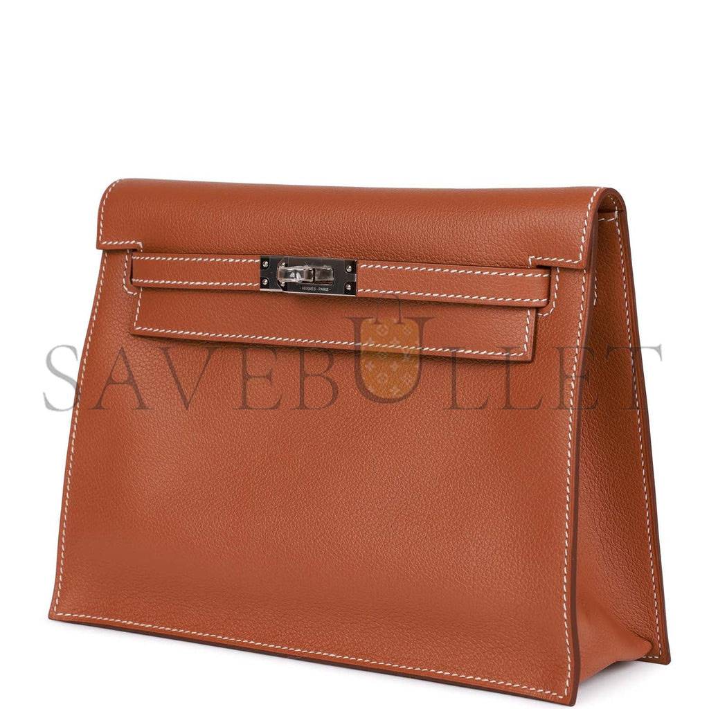 H**mes kelly danse gold evercolor palladium hardware (22*16*7cm)